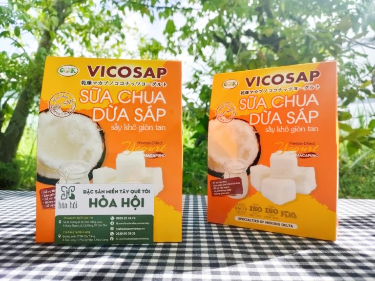 SỮA CHUA DỪA SÁP SẤY KHÔ GIÒN TAN 25g